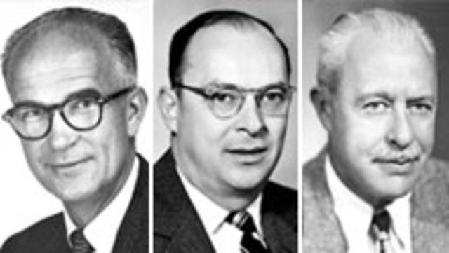 JOHN BARDEE, WILLIAM SHOCKELY WALTER BRATTAIN