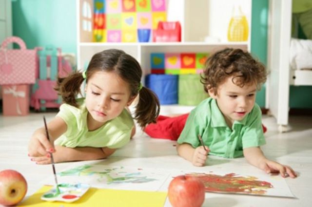 Cuando fui al jardín-preescolar.