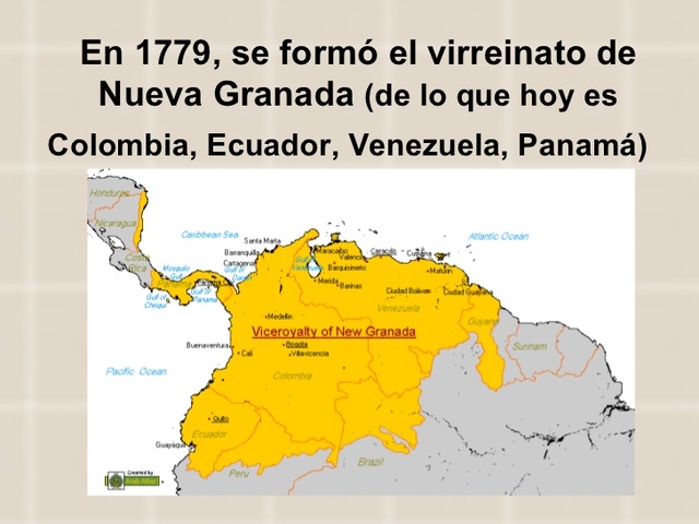 Virreinato Nueva Granada
