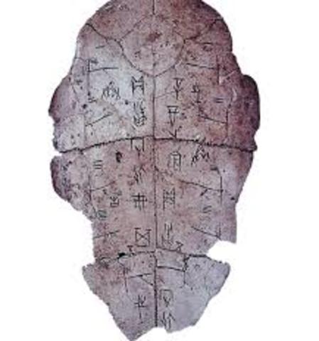 First evidence of writing