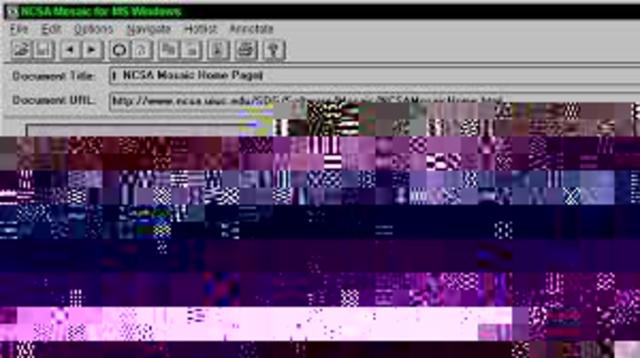 Se lanza MOSAIC, el primer navegador