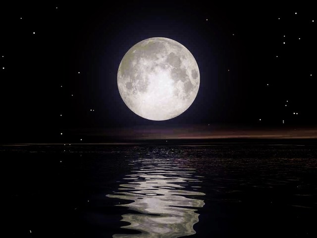 fases de la luna:luna llena