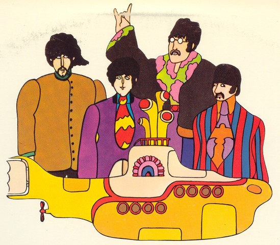 The Beatles release "Yellow Submarine"