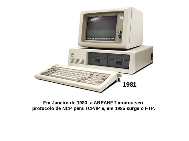A ARPANET e o protocolo TCP/IP