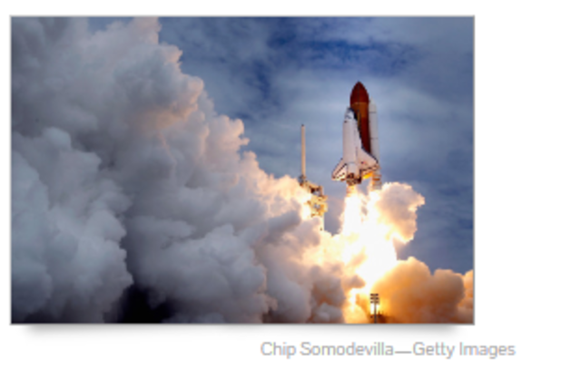 First iPhone goest to space