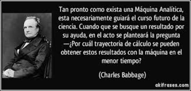 Caracteristicas de la Máquina Analitica