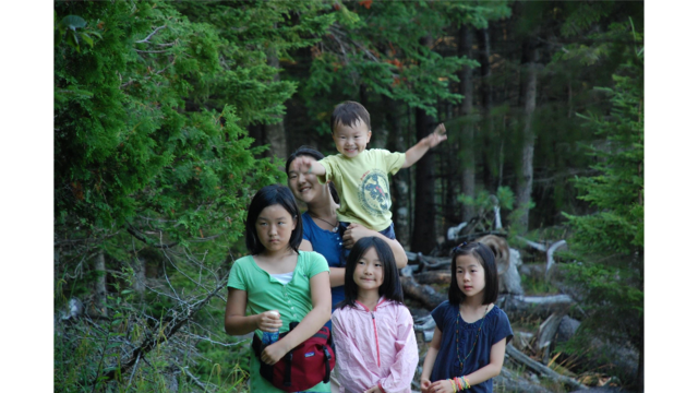 I visited my uncle in New Jersey