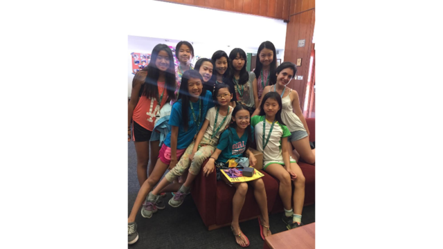 The second year of CTY camp was at Stanford University