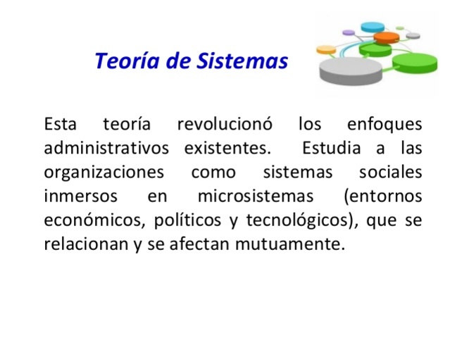 Teoría de sistemas
