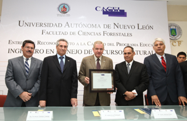 Ing. en Manejo de Recursos Naturales en la UANL