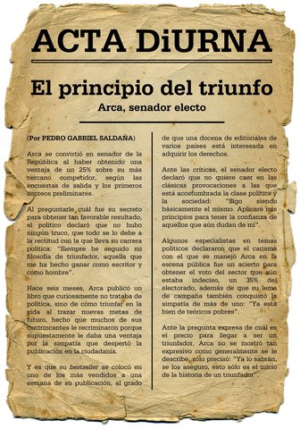 La creación de la prensa