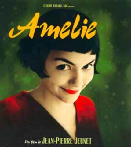 Amélie de Jean Pierre Jeunet llega a convertirse en la película francesa más taquillera.