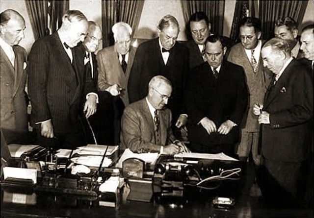 Firma de plan Marshall