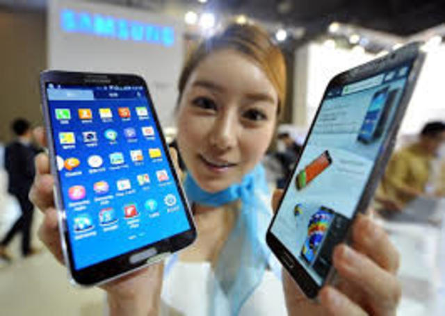 Celulares del momento.