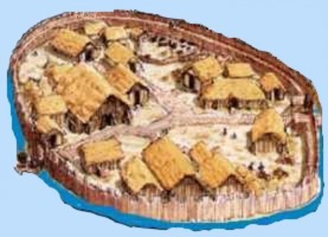Saxon village
