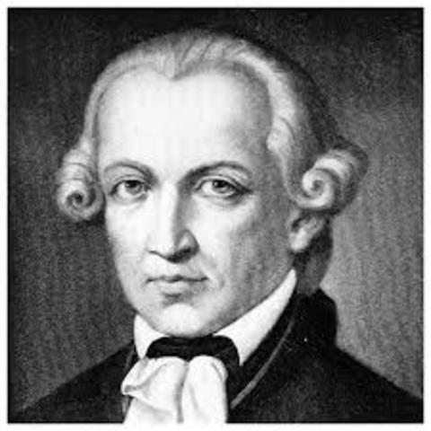 IMMANUEL KANT
