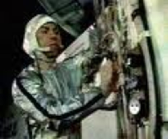 First space walk  ever !