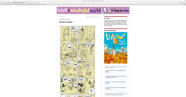 Zep - Mi petit mi grand