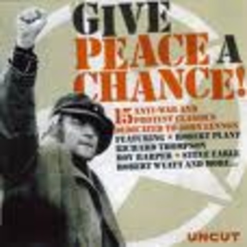 Song 'Give peace a chance' is recorded