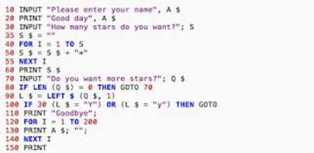 high-level programming language