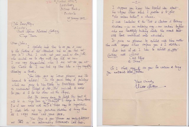 Letter to John Paris