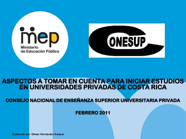 CONESUP - Costa Rica