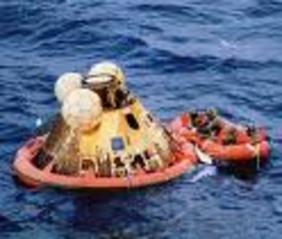 Apollo 11 splashdown