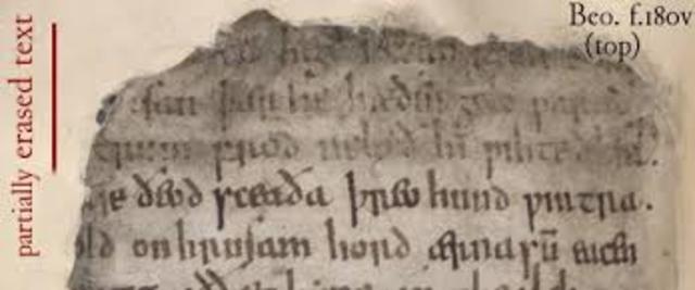 Suspected Date of Beowulf's Writings