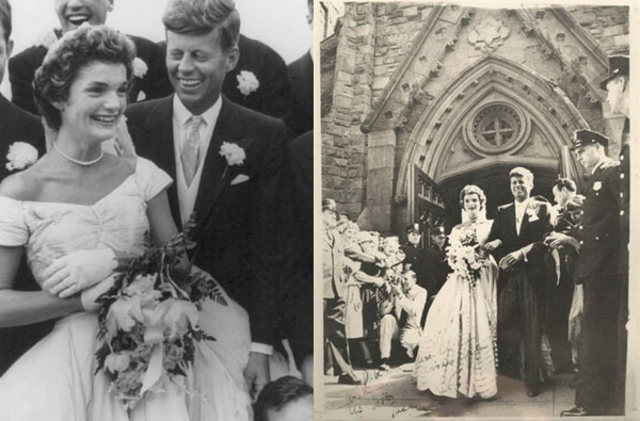 Kennedy gotten married with Jacqueline (Jackie) Lee Bouvier.