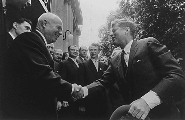 Kennedy and his greatest foreign affairs victory.