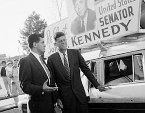 jfk became senator in 1952