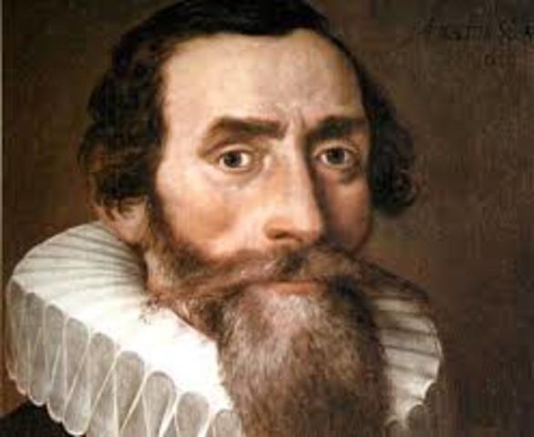 Johannes Kepler replaces Tycho Brahe and formulates "Kepler's Laws"