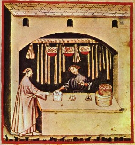 Se utiliza el azúcar por primera vez en alimentos y como forma de pago.