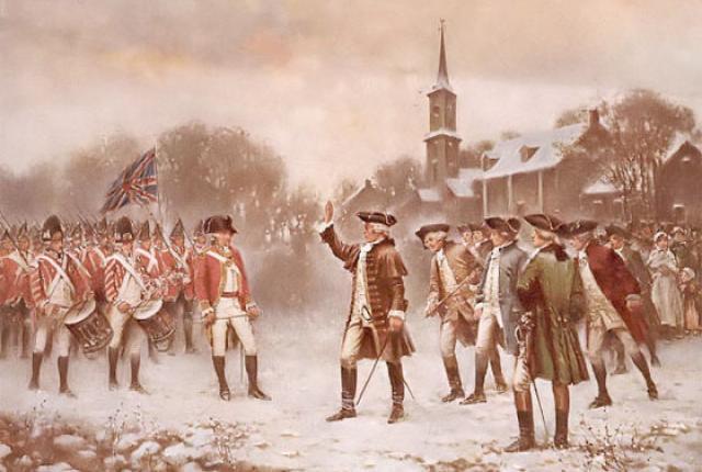The American Revolution arises