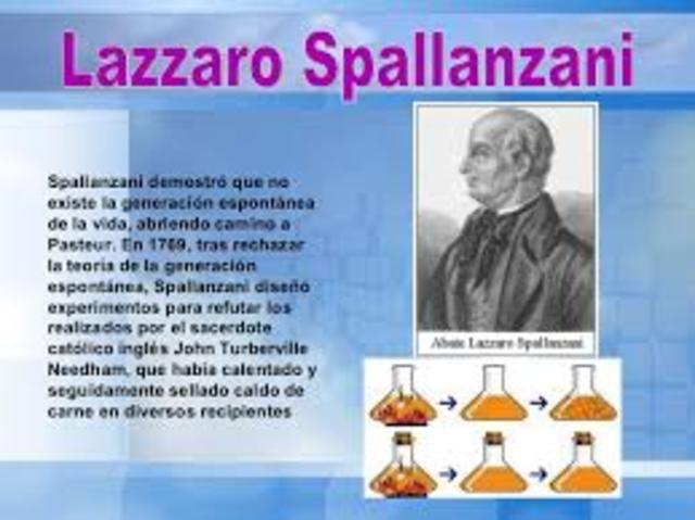 LAZZARO SPALLANZANI(1721-1799)
