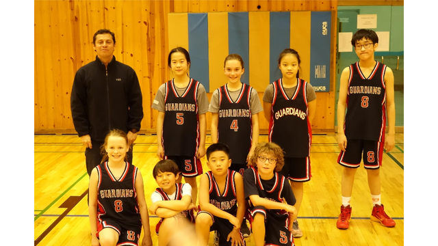 I joined the 4/5th grade basketball team