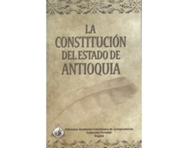 1812 Marzo 21. En Rionegro se suscribe la Constitución del Estado de Antioquia.