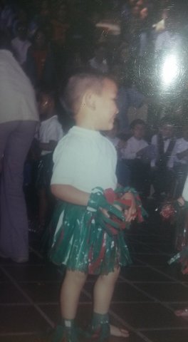 Mi primer presentacion en el colegio