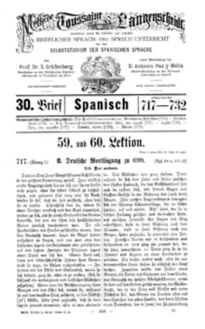 01 Janeiro de 1856 em Berlin -Primeira Escola por Correspondência em ensino de Línguas
