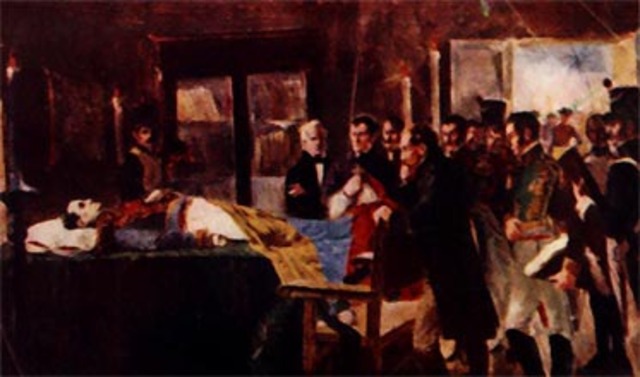 Muerte de Simon Bolivar