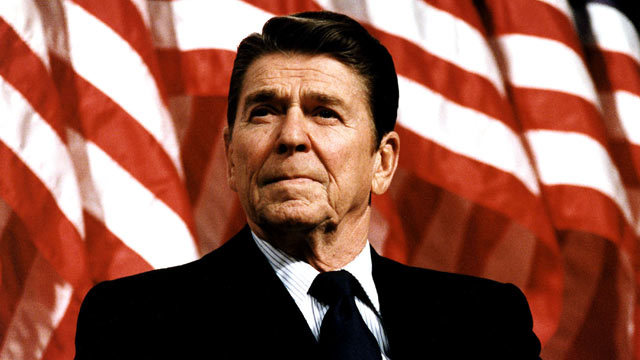 Posesión del actor presidente RONALD REAGAN en EE:UU: