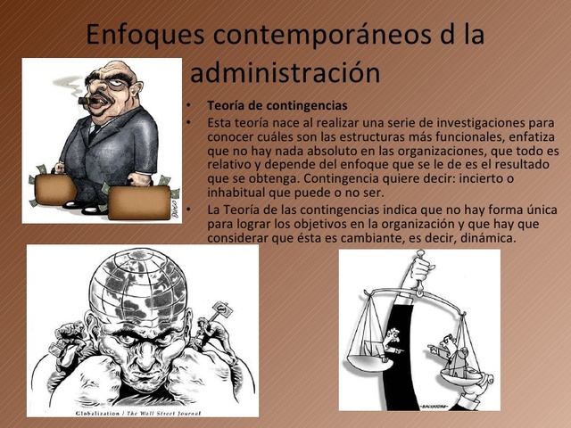 ENFOQUE CONTEMPORÁNEO