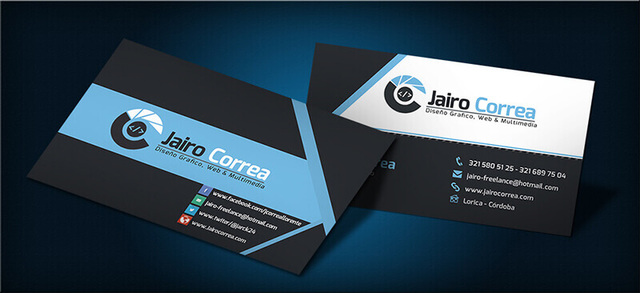 HICE TARJETA DE PRESENTACIÓN Y PLEGABLE