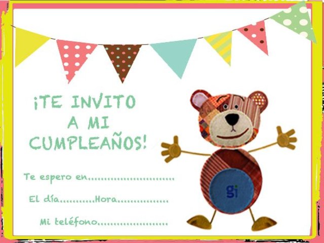 TARJETA DE INVITACIÓN Y ALBUM DE FOTOS