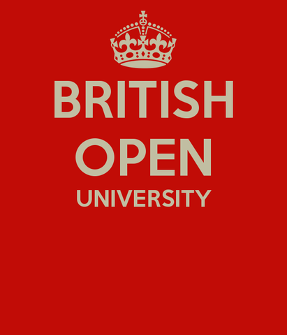 Abertura da British Open University, na Inglaterra