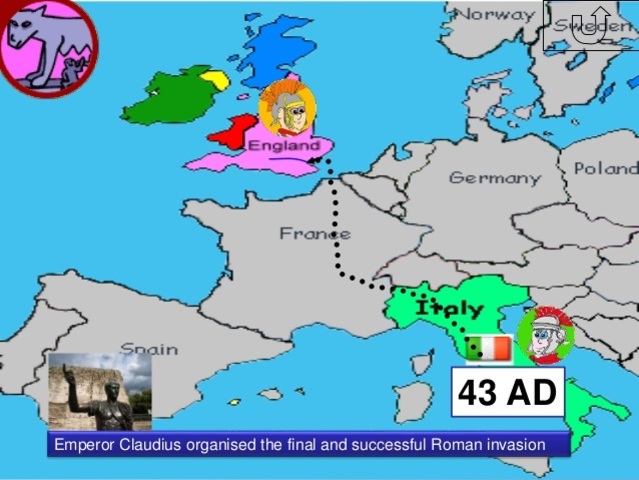 43 D.C. CLAUDIUS EMPEROR