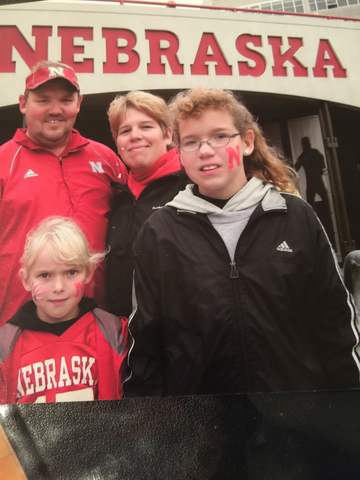 First Husker football game
