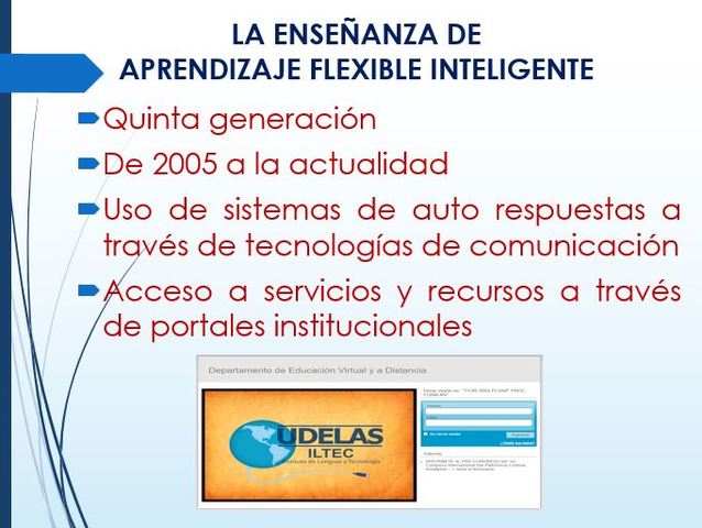 Modelo de aprendizaje flexible inteligente