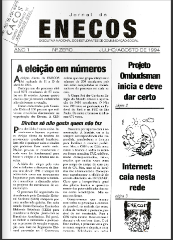 Criado o Jornal da Enecos