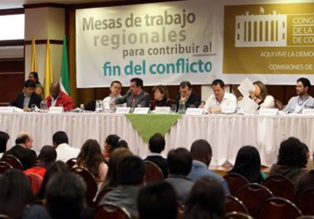 Inicio de las mesas regionales